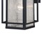 Vaxcel Hyde Park 1 Light Dusk to Dawn Bronze Mission Outdoor Wall Lantern Clear Glass T0466 - alternate 6